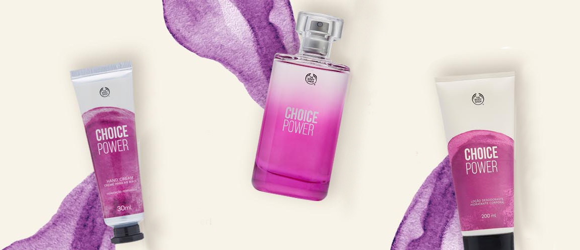 Choice Power: a nova fragrância da The Body Shop que é puro poder